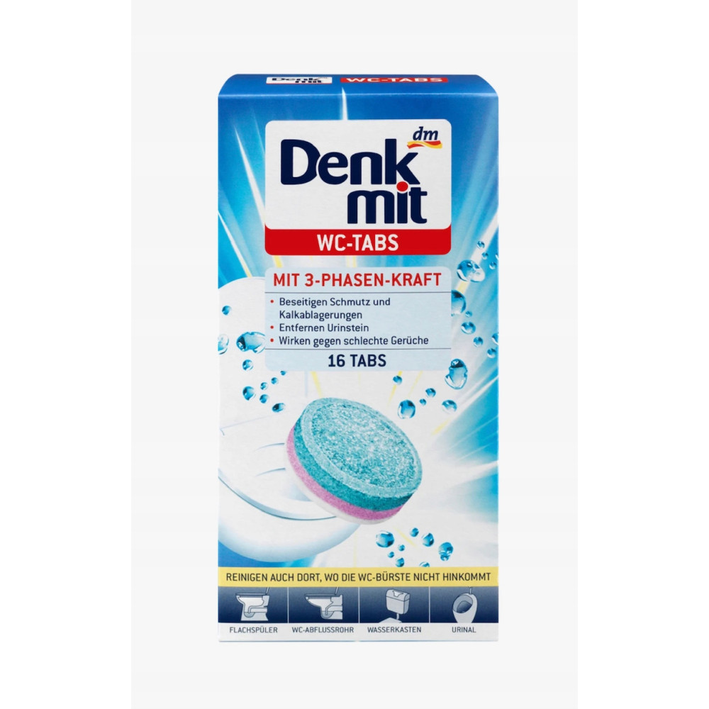 Tabletki Denkmit czyszczenie WC