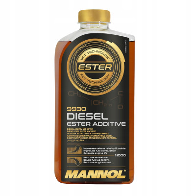 Mannol Ester Diesel 1l do paliwa zmiejsza spalanie